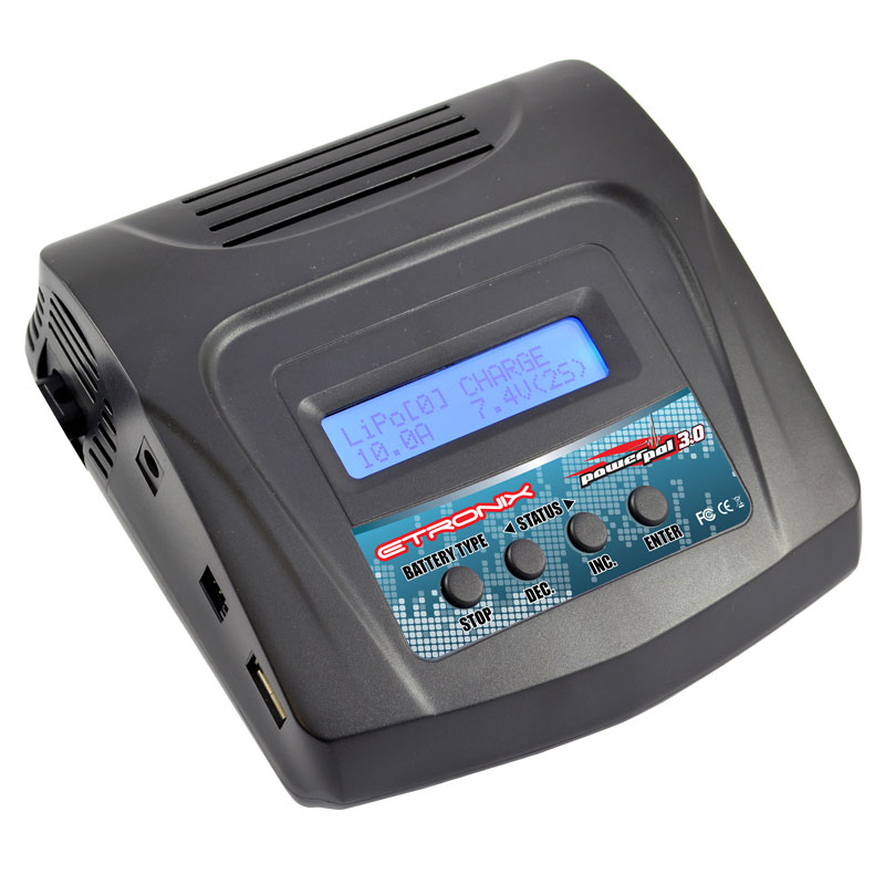 image ETRONIX POWERPAL 3.0 AC/DC PERFORMANCE CHARGER/DISCHARGER (UK PLUG) - Image 1