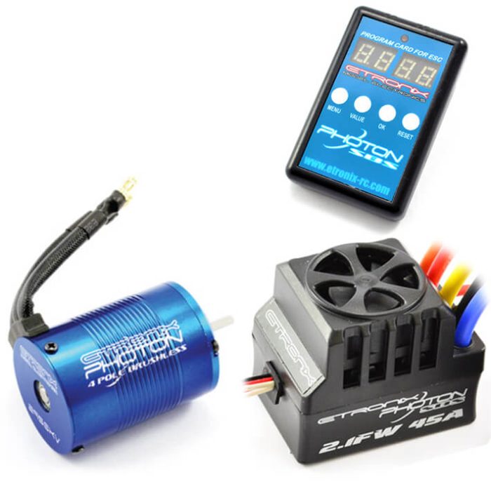 ETRONIX PHOTON 2.1FW COMBO W/9.0R 4350KV MOTOR/60A ESC - Image 1