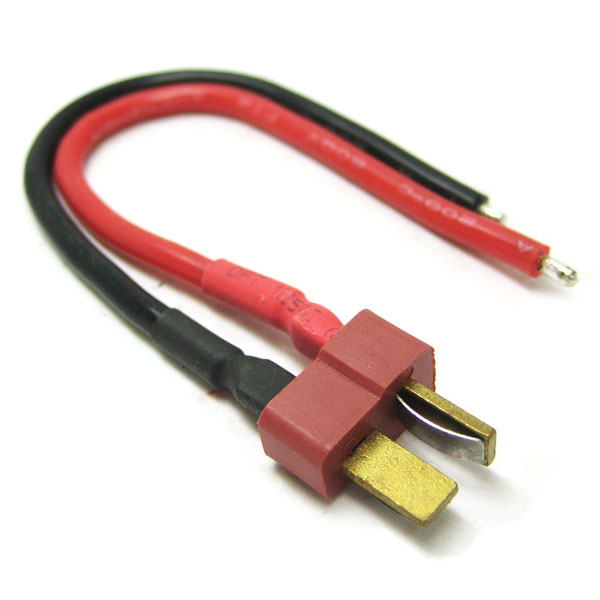 image Etronix Male Deans Plug With 10cm 14Awg Silicone Wire - Image 1