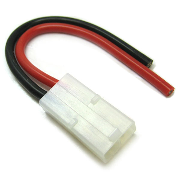 image Etronix Female Tamiya Connector With 10cm 14Awg Silicone Wire - Image 1