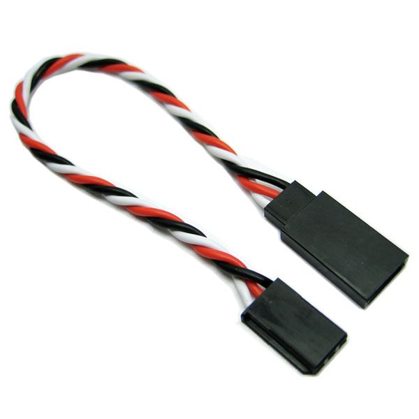 image Etronix 7cm 22Awg Futaba Twisted Extension Wire - Image 1