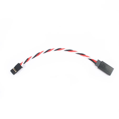 image Etronix 10cm 22Awg Futaba Twisted Extension Wire - Image 1