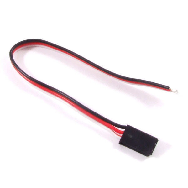 image Etronix 15cm 22Awg Futaba Straight Servo Wire - Image 1