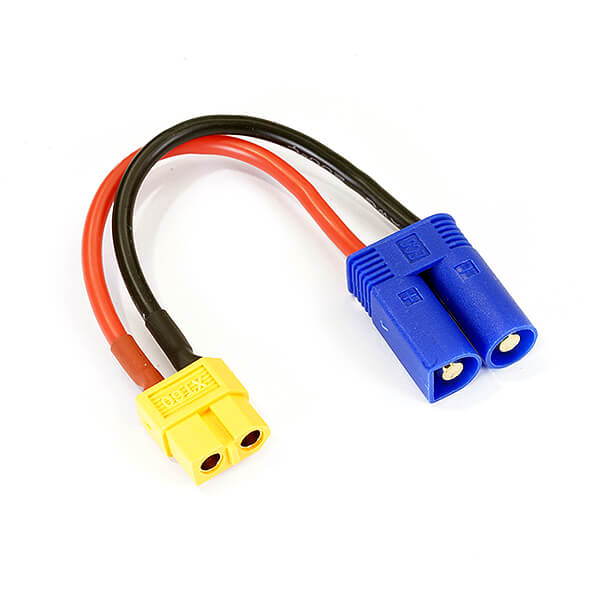image ETRONIX FEMALE XT-60 TO MALE EC5 PLUG CONNECTOR ADAPTOR - Image 1