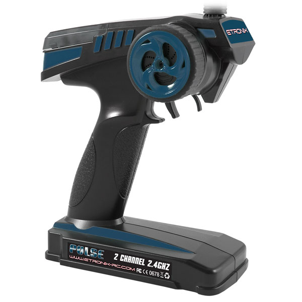 image ETRONIX PULSE GFSK EX2 SPORT 2.4GHZ WHEEL 2CH RADIO SYSTEM - Image 1