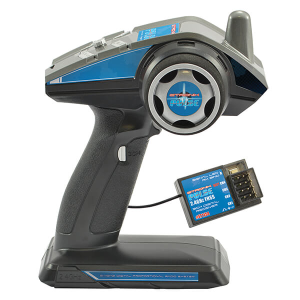 image ETRONIX PULSE EX3G 3CH 2.4GHZ FHSS WHEEL RADIO SYSTEM - Image 1