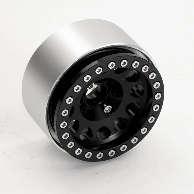 image FASTRAX ALUMINIUM BEADLOCK SIXO 1.9" WHEELS - BLACK (4PC) - Image 1