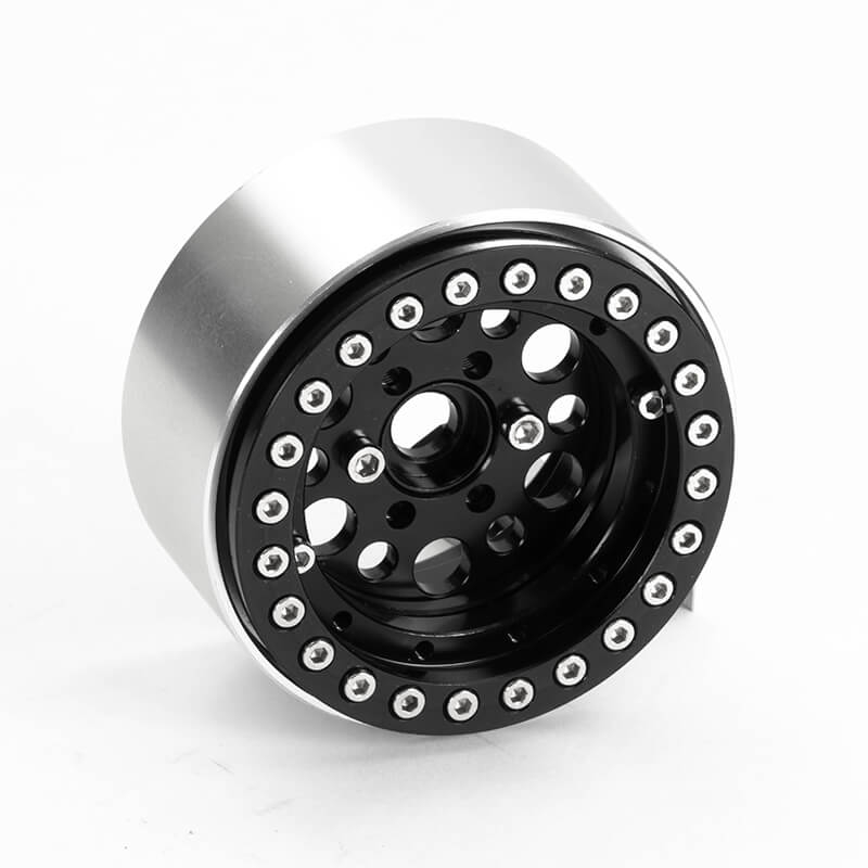 image FASTRAX ALUMINIUM BEADLOCK T12 1.9" WHEELS - BLACK (4PC) - Image 1