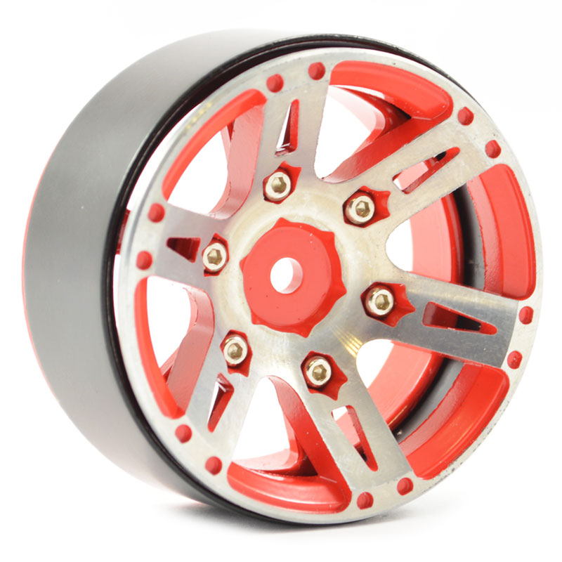 image FASTRAX 1.9" HEAVYWEIGHT SPLIT 6-SPOKE ALLOY BEADLOCK WHEELS - Image 1