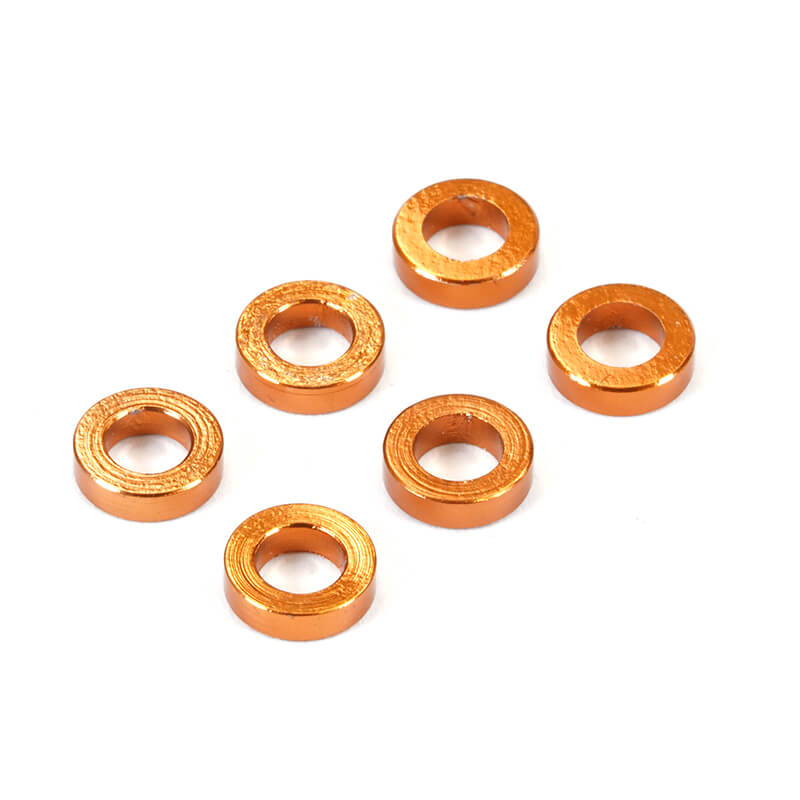 image FASTRAX M3 FLAT WASHER GOLD 1.5mm (6) - Image 1