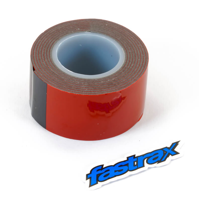 image Fastrax Premium Double Sided/Servo Tape 25mm x 1M Roll (Thickness 1mm) - Image 1