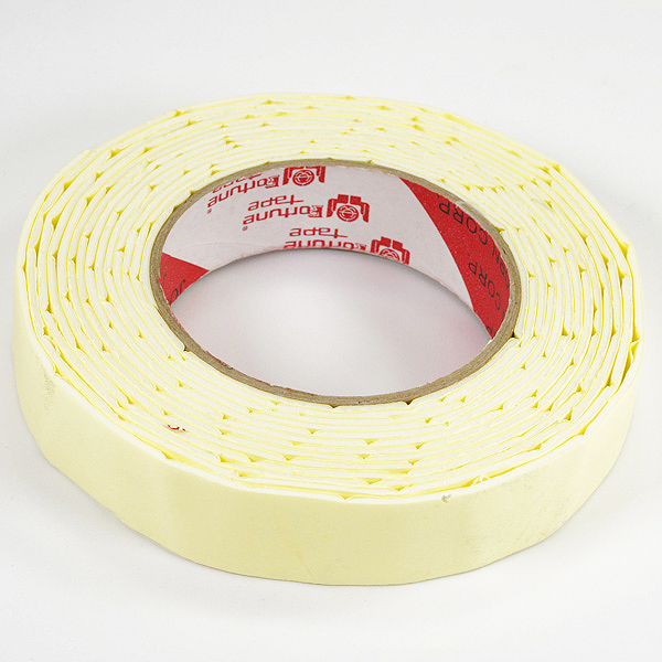image FASTRAX DOUBLE SIDED/SERVO TAPE 25mm x 4.5M ROLL (Thick 2mm) - Image 1