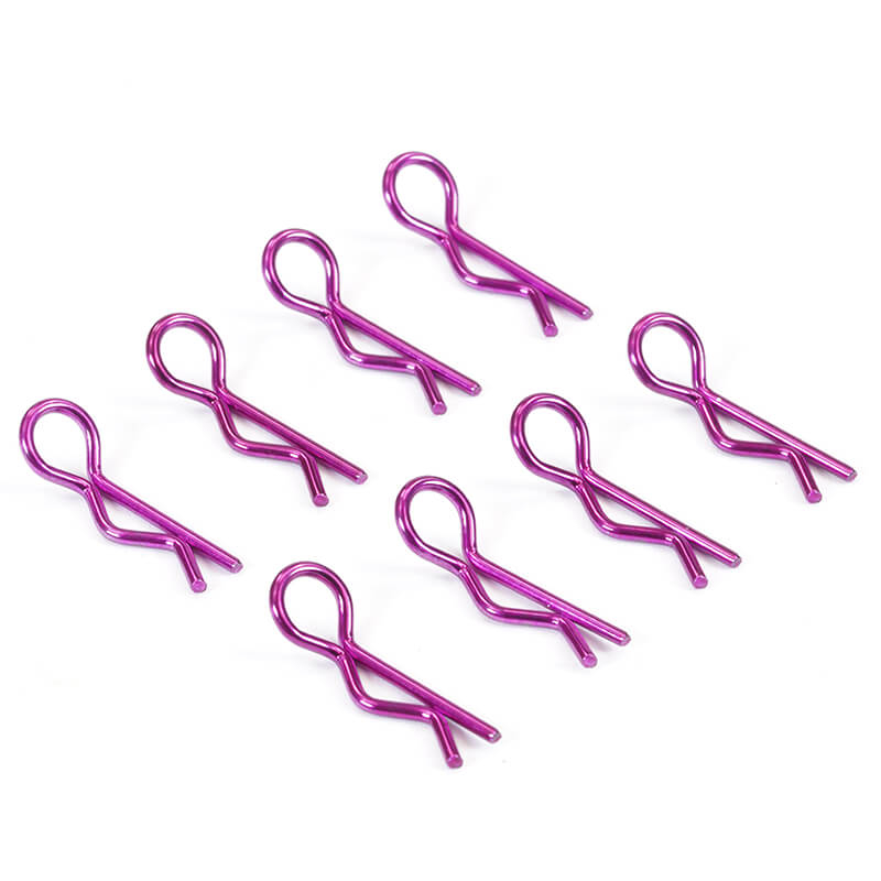 image Fastrax Metallic Purple Small Clips - Image 1
