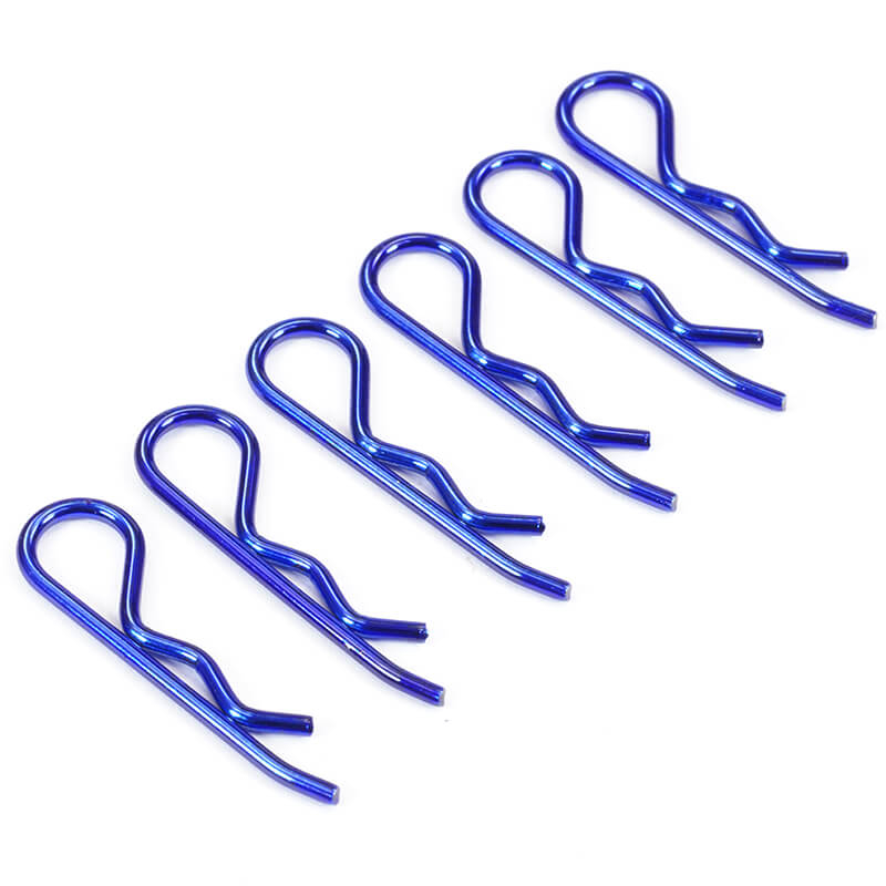 image Fastrax Metallic Blue Large Clips - Image 1