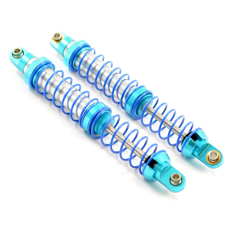 image FASTRAX DOUBLE SPRING ALLOY SHOCK ABSORBERS 90MM - Image 1