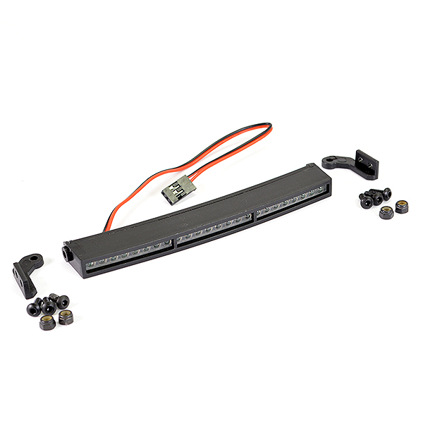image FASTRAX MOULDED CURVED ROOF 24 LED LIGHT BAR w/MOUNTS 118MM - Image 1