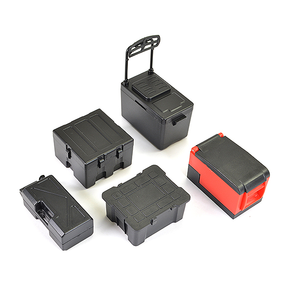 image FASTRAX SCALE 5PC TOOL & COOLER CASE SET - BLACK - Image 1