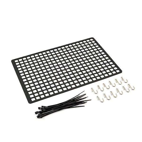 image FASTRAX SCALE RUBBER NET 22cm X 14.5cm BLACK - Image 1