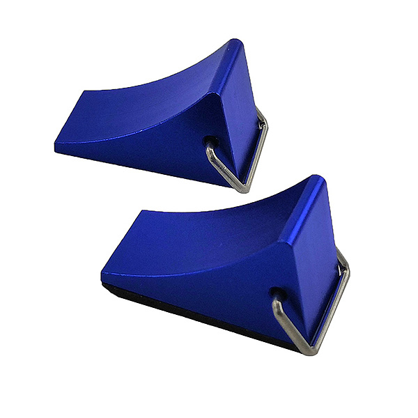 image FASTRAX WHEEL CHOCK SET (2PC) - BLUE - Image 1