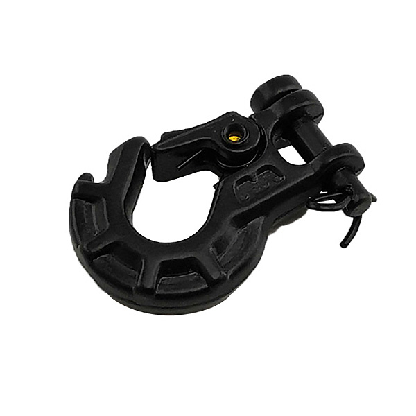 image FASTRAX PREMIUM BLACK ALUMINIUM WINCH HOOK - Image 1