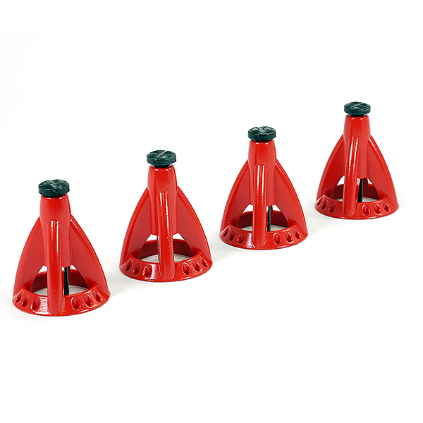 image FASTRAX 6-TON ALLOY ADJUSTABLE SCALE HEIGHT JACK STAND (4PC) - Image 1