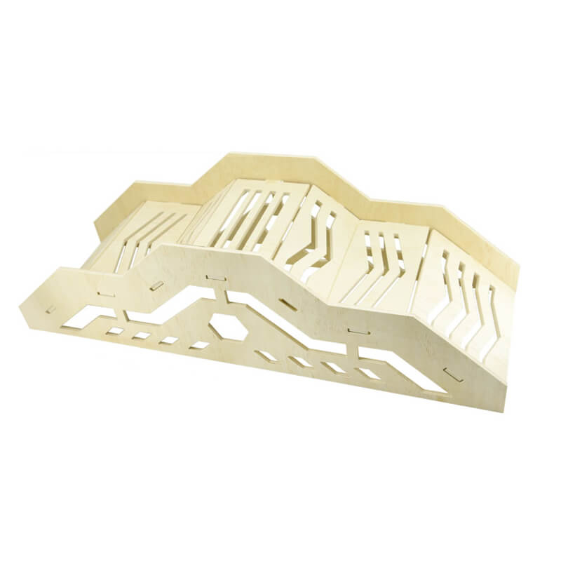 image FASTRAX WOOD BOARD CLIMBING UP'N'OVER OBSTACLE TYPE C - Image 1