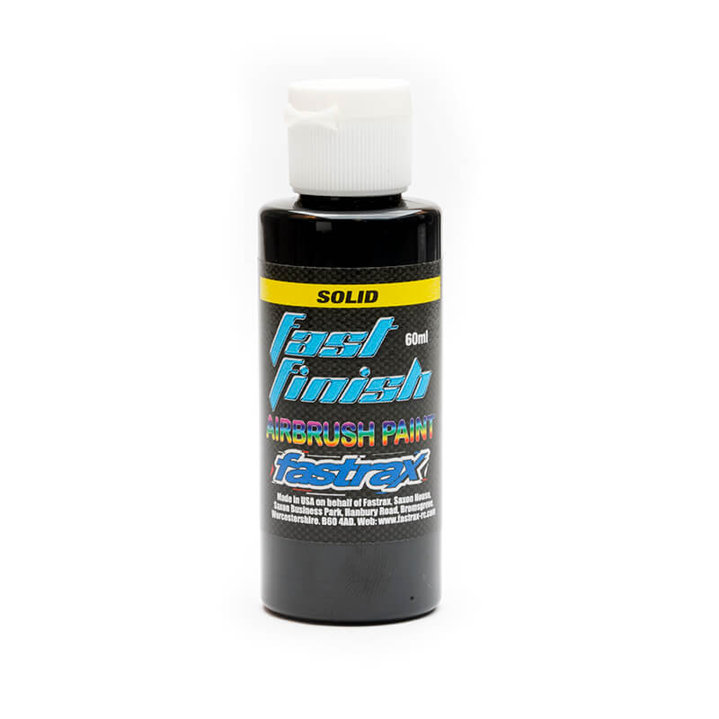 image FASTRAX AIRBRUSH PAINT BLACK 60ML - Image 1