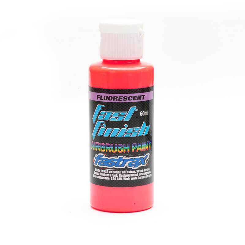 image FASTRAX AIRBRUSH PAINT FLO RED 60ML - Image 1