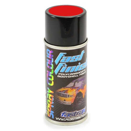 image Fastrax Fast Finish Red Fire Spray Paint 150ML - Image 1