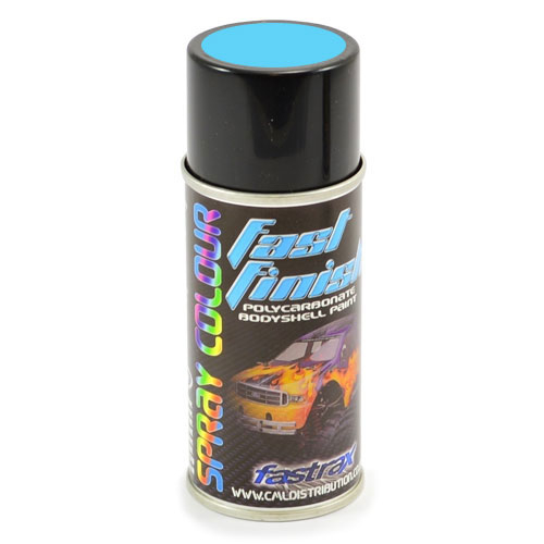 image FASTRAX FAST FINISH FLUO BLUE SPRAY PAINT 150ml - Image 1