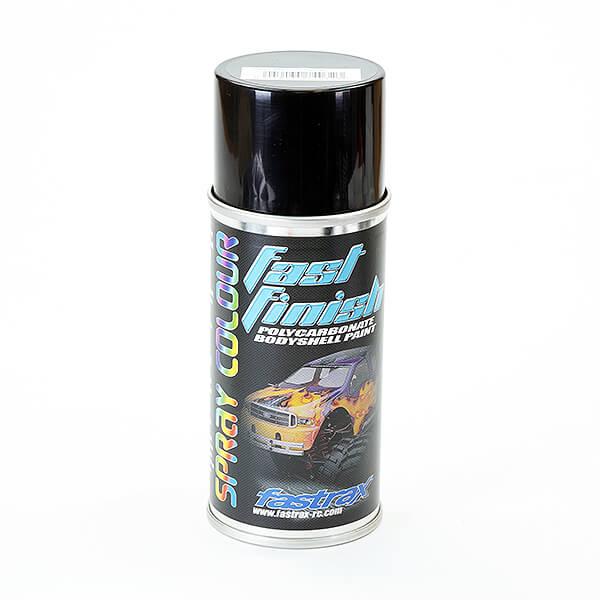 image FASTRAX FINISH GUN METAL GREY SPRAY PAINT 150ml - Image 1
