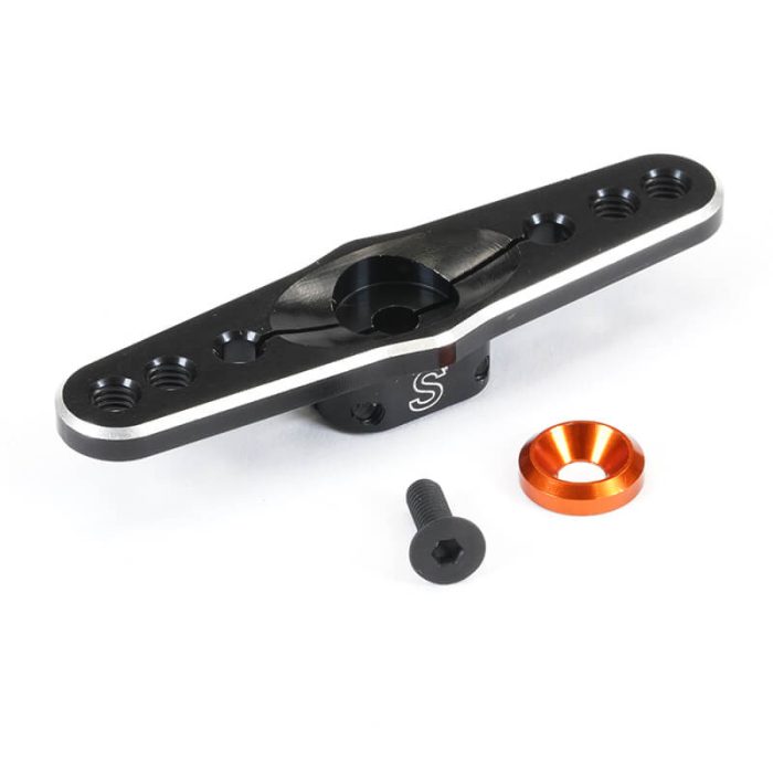FASTRAX 23T BLACK ALUMINIUM DOUBLE SERVO HORN (KO/SANWA) - Image 1