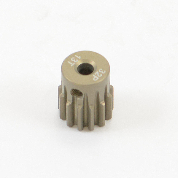 image FASTRAX 32DP 13T ALUMINIUM 7075 PINION GEAR (3.2mm SHAFT) - Image 1