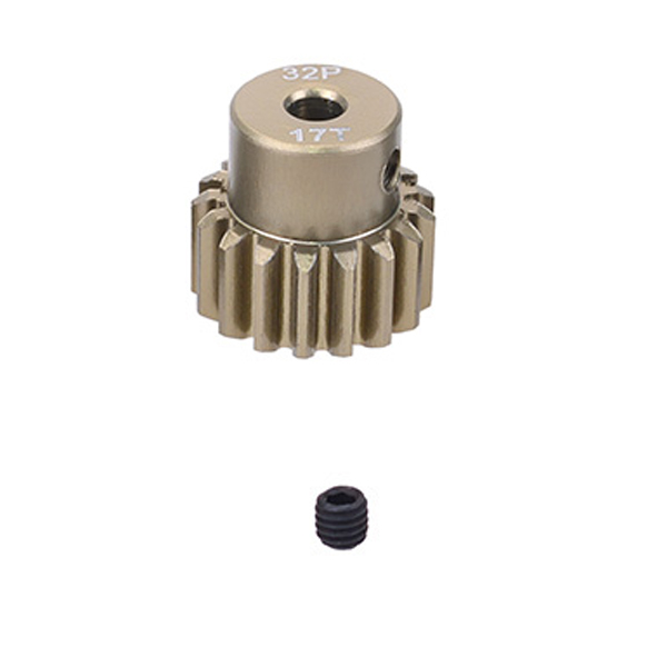 image FASTRAX 32DP 19T ALUMINIUM 7075 PINION GEAR (3.2mm SHAFT) - Image 1