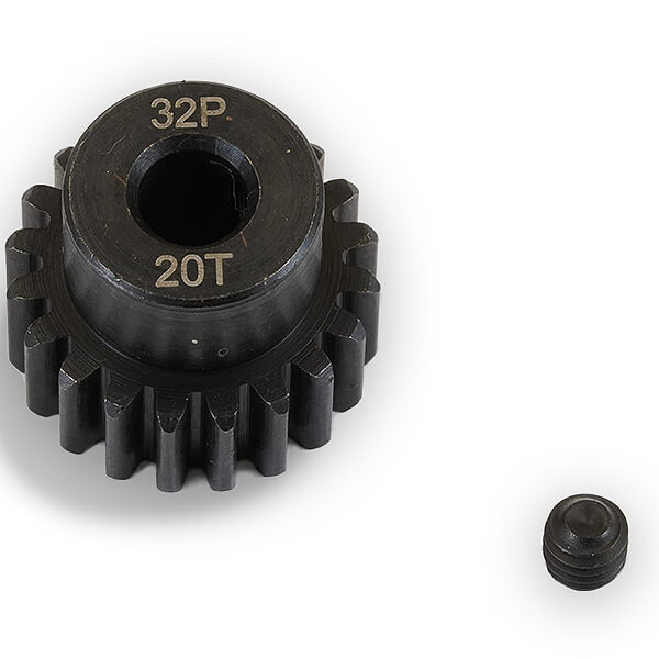 image FASTRAX 32DP 20T STEEL PINION GEAR (5MM) - Image 1