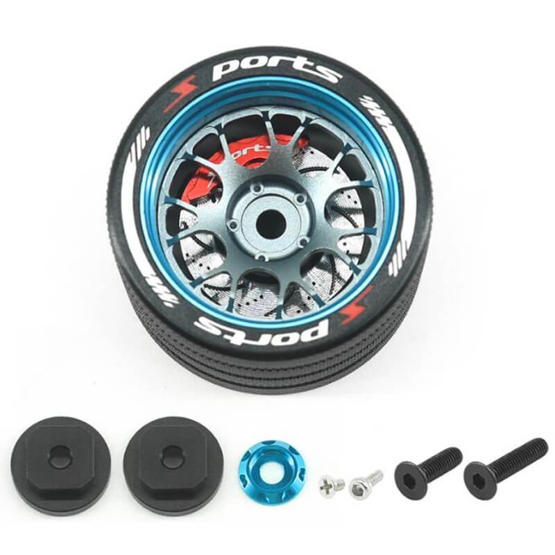 image FASTRAX ALUMINIUM STEERING BBS WHEEL - SANWA, FUTABA, FLYSKY - Image 1
