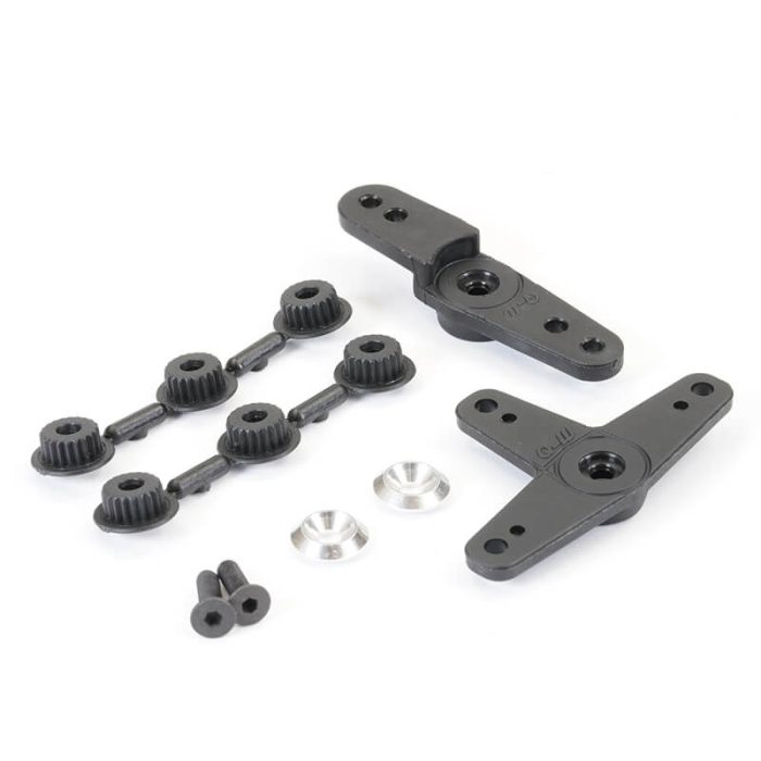 Fastrax Super Servo Horn 2 Black - Image 1