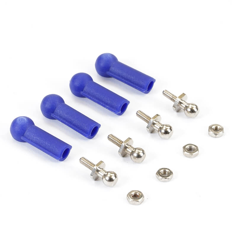 image Fastrax Ball Cups (4) Blue w/Ball Studs - Image 1