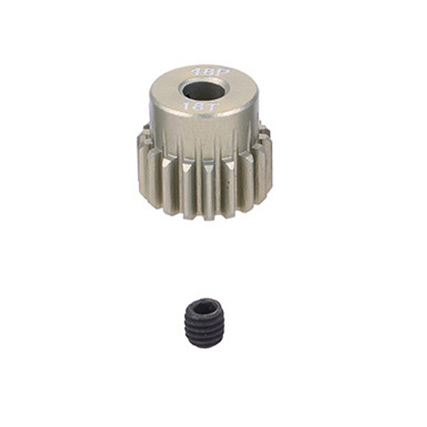 image FASTRAX 48DP 18T ALUMINIUM 7075 PINION GEAR - Image 1