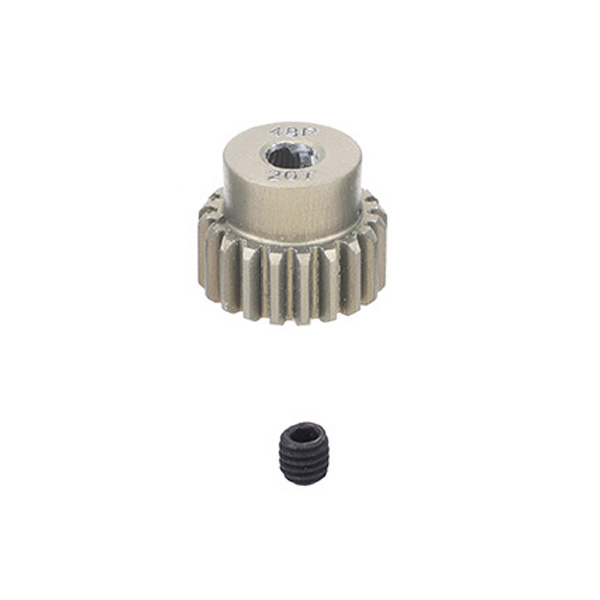 image FASTRAX 48DP 20T ALUMINIUM 7075 PINION GEAR - Image 1