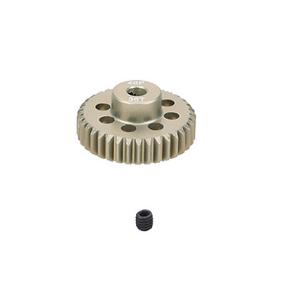 image FASTRAX 48DP 36T ALUMINIUM 7075 PINION GEAR - Image 1