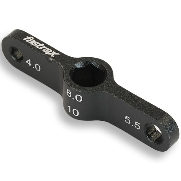 image FASTRAX COMBO THUMB NUT WRENCH FOR 4.0, 5.5, 8.0, 10MM - Image 1