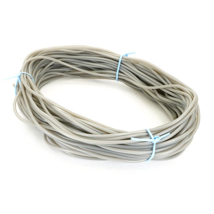 FASTRAX SILICONE FUEL TUBE 50M SMOKE UNCUT ID 2.8mm O.D 5.5 - Image 1