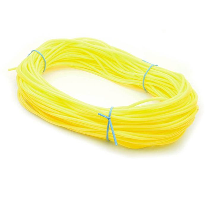 FASTRAX SILICONE FUEL TUBE 50M YELLOW UNCUT ID 2.8mm O.D 5.5 - Image 1