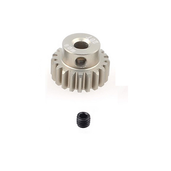 image FASTRAX M0.6 20T ALUMINIUM 7075 PINION GEAR - Image 1