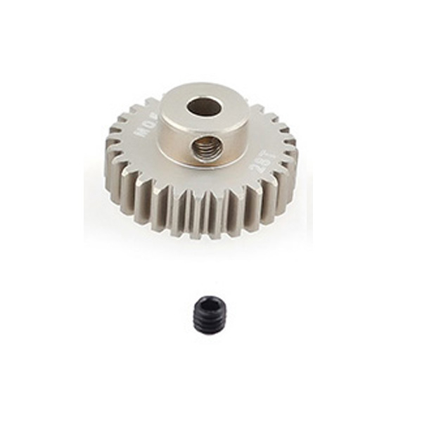 image FASTRAX M0.6 28T ALUMINIUM 7075 PINION GEAR - Image 1