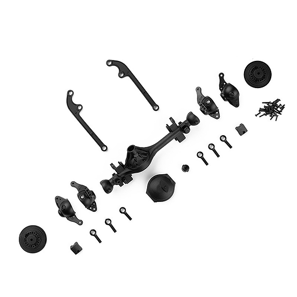 image FMS 1:12 JIMNY FRONT AXLE PLASTIC PARTS - Image 1