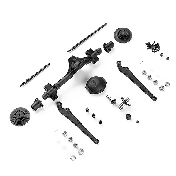 image FMS 1:12 JIMNY REAR AXLE ASSEMBLY - Image 1