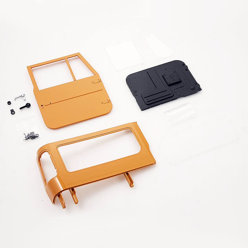 image FMS 1:10 11035 RIGHT DOOR AND WINDOW (YELLOW) - Image 1