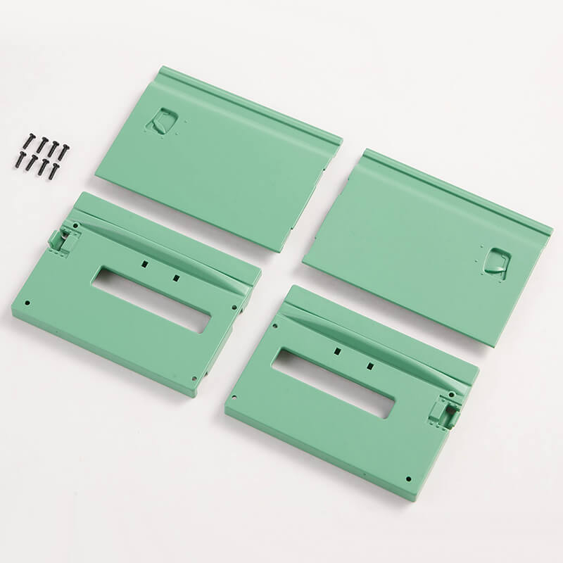 image FMS 11202 DOOR SET GREEN PAINTED - Image 1
